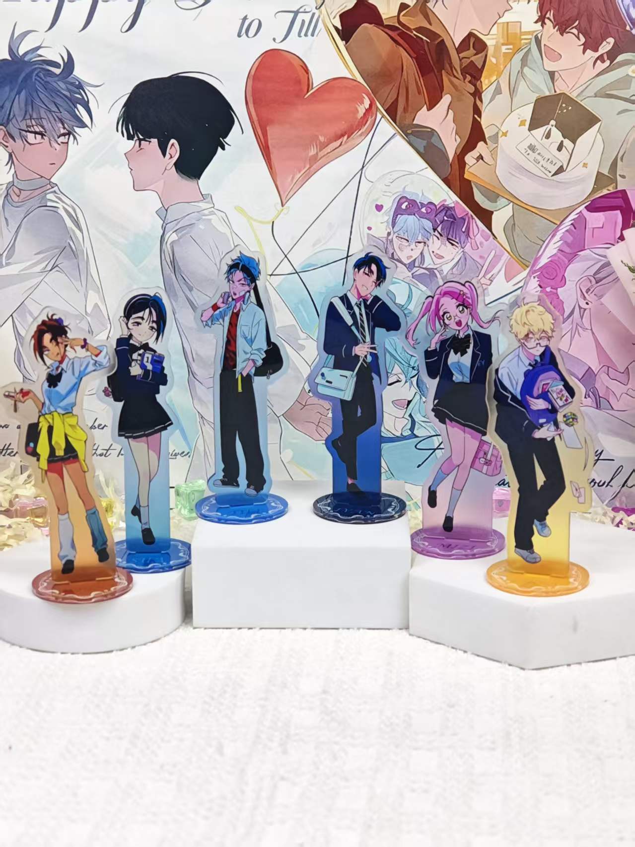 Набор акриловых подставок Alie – обзор и цена Anime Merchandise Collection